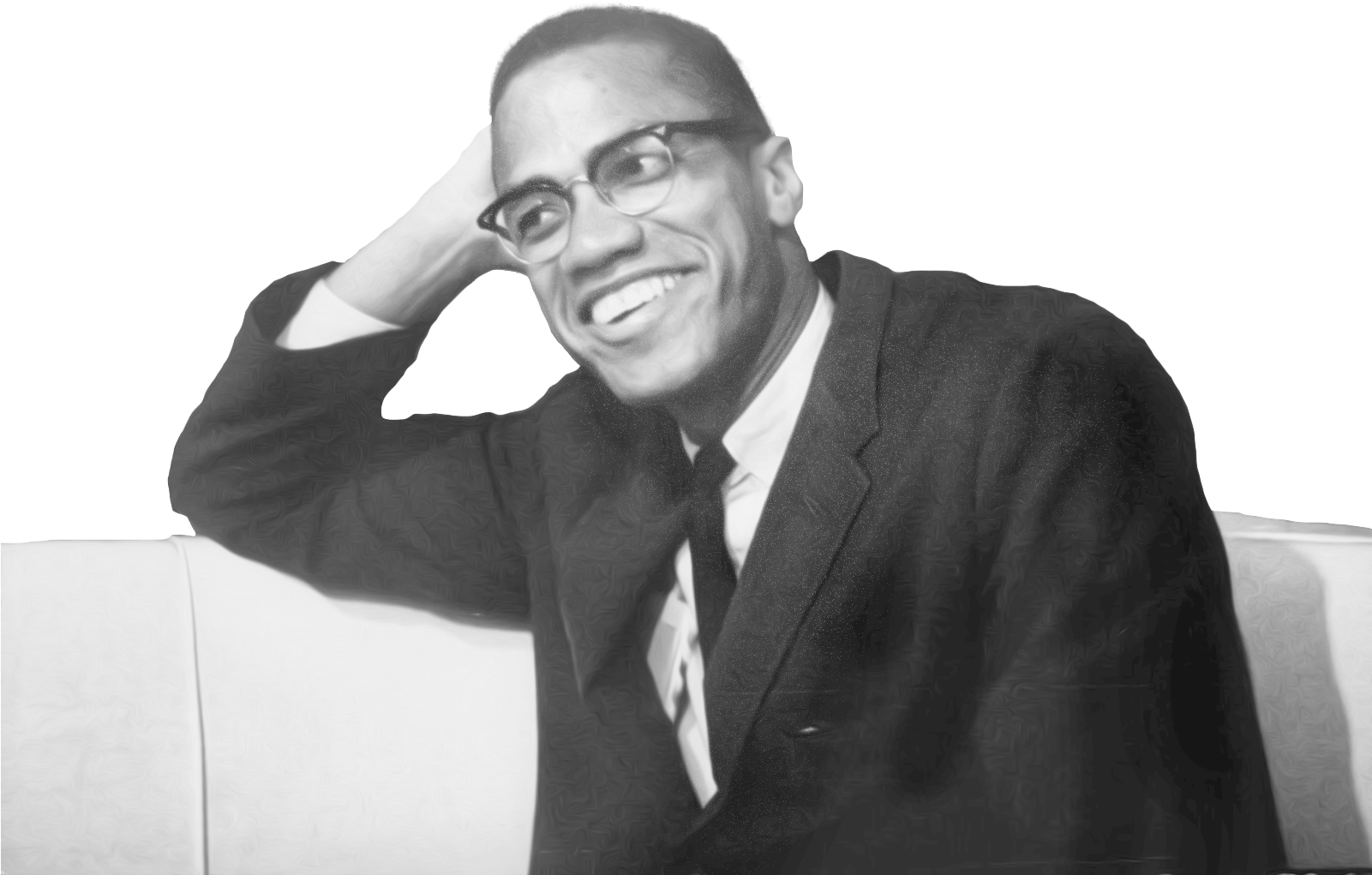 Malcolm X Png - Malcolm X Transparent (1600x1224), Png Download