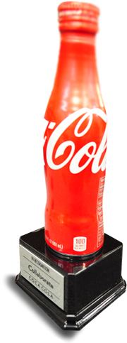 Wilson Trophy Can Help You Design A Custom Award, Online, - Coca-cola (500x500), Png Download