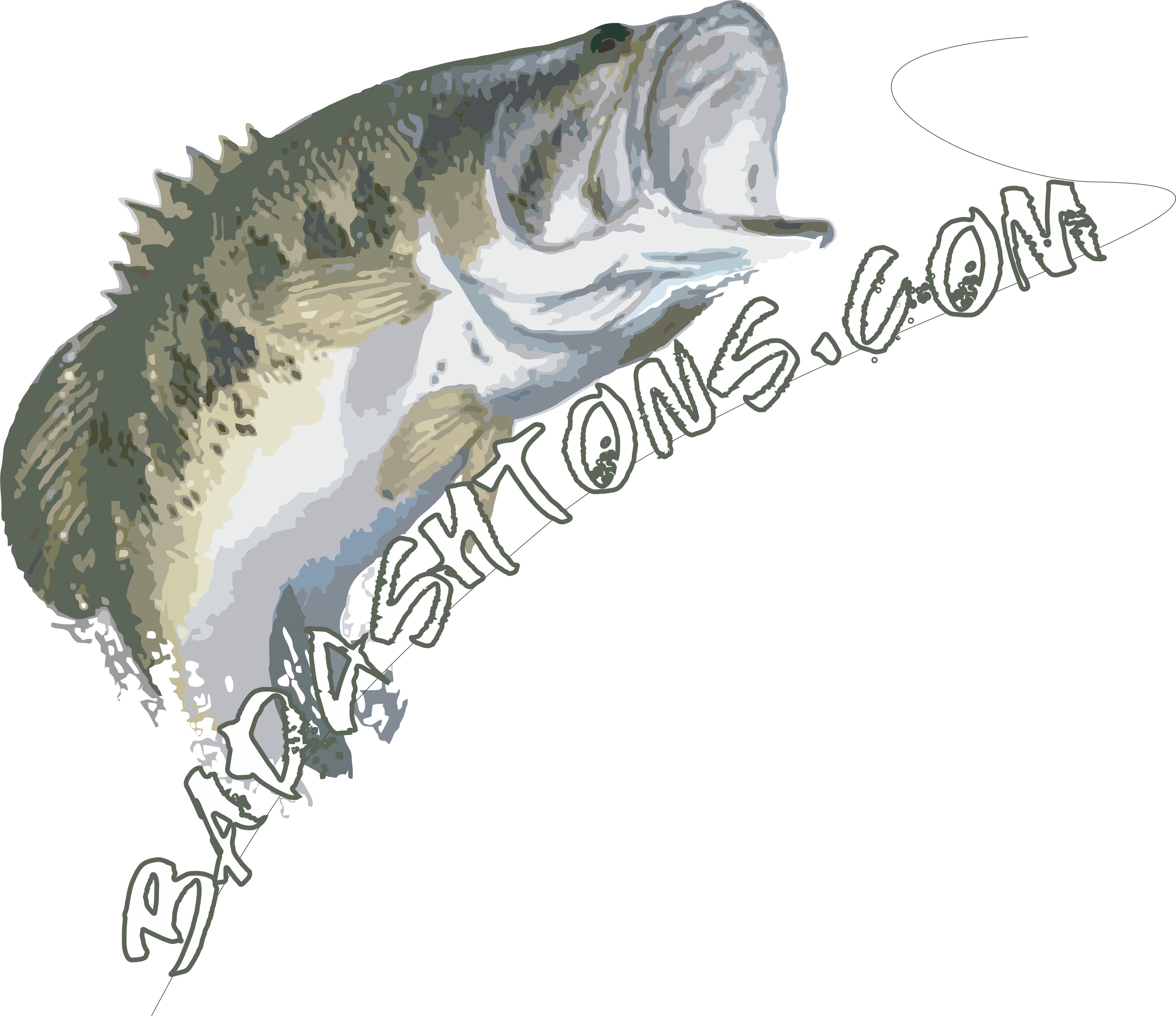 How Water Temperatures Affect Largemouth Bass Behavior - Fishing (4174x3607), Png Download