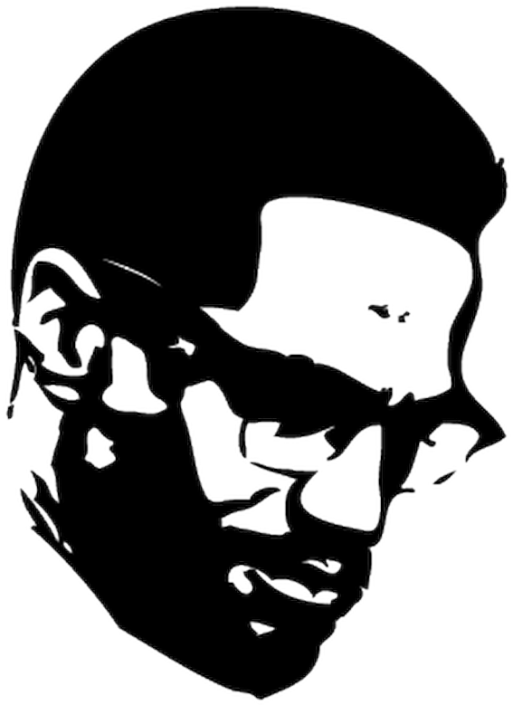 Malcolm X Keith Leblanc No Sell Out (800x800), Png Download