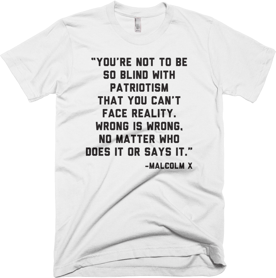 Malcolm X Quote - No Bad Vibes T-shirt Sweets Lol Funny Grunge Hipster (1000x1000), Png Download