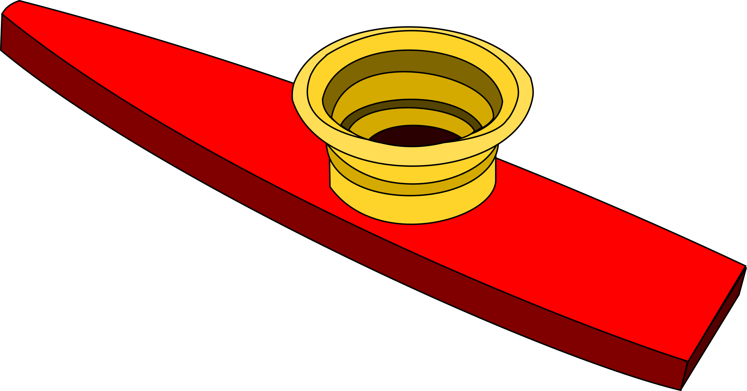 Kazoo Png (2400x1256), Png Download