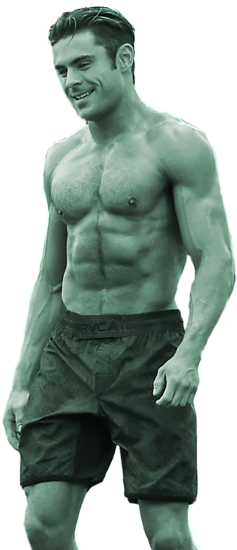 Zac Efron Is Sexy But He Is Box Office Poison - Zac Efron Baywatch Png (800x800), Png Download