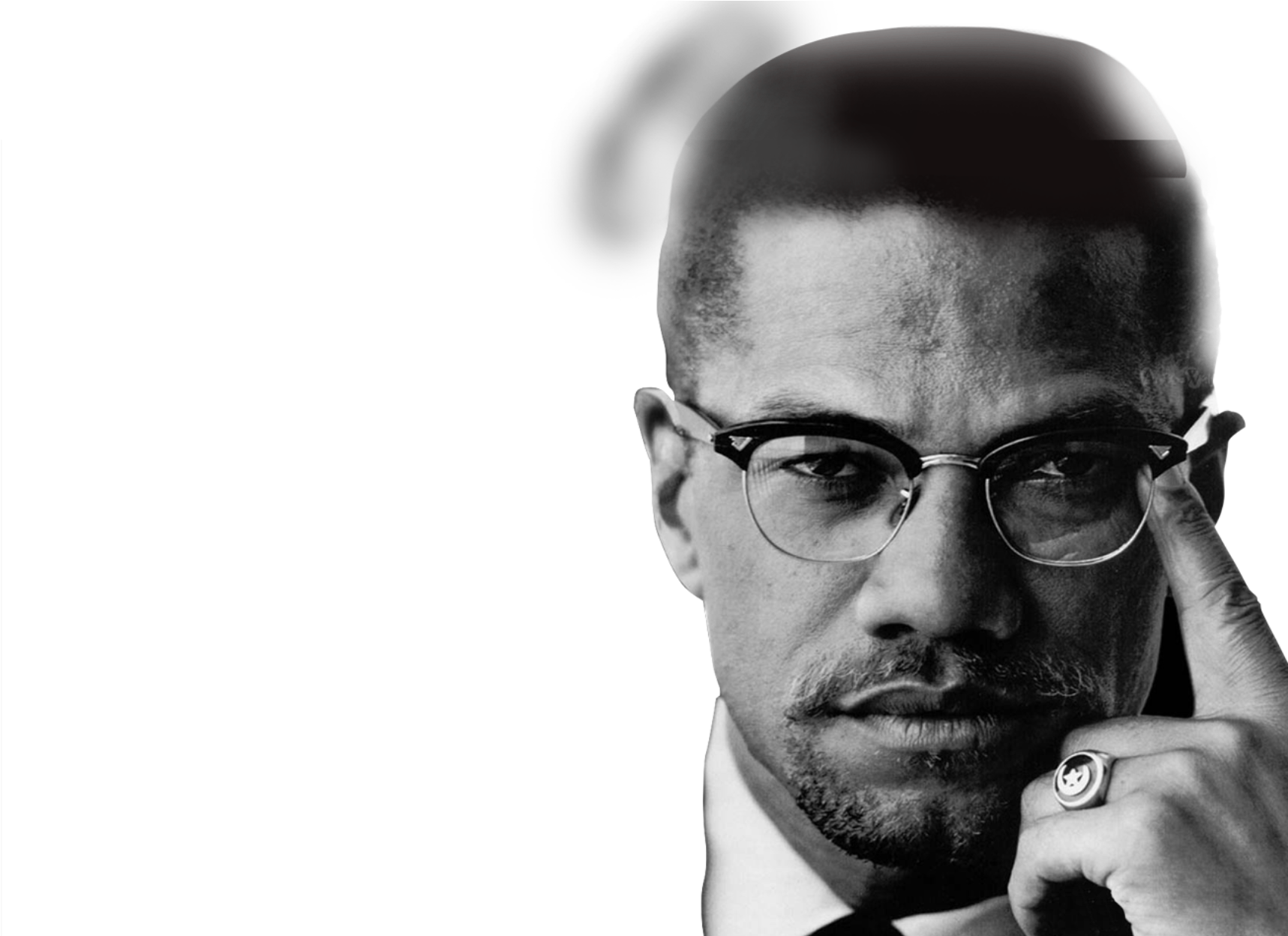 Image - Malcolm X Famous Pose (1992x1247), Png Download
