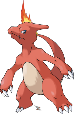 Pokemon - Charmeleon (300x459), Png Download