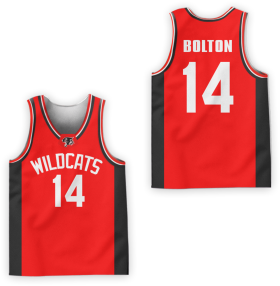 Zac Efron Troy Bolton 14 East High School Wildcats - Wildcats High School Musical (600x600), Png Download
