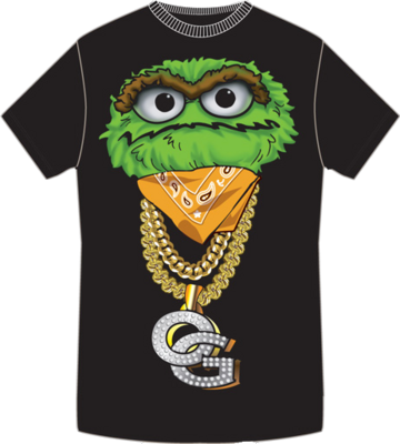 Oscar - Oscar The Grouch Shirt (360x400), Png Download