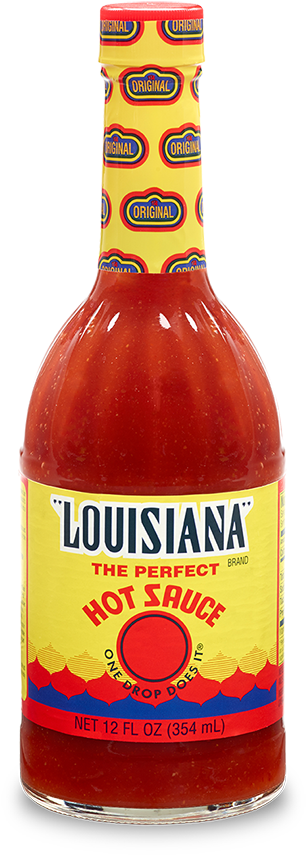 12 Oz - - Louisiana Hot Sauce 6 Oz (323x864), Png Download