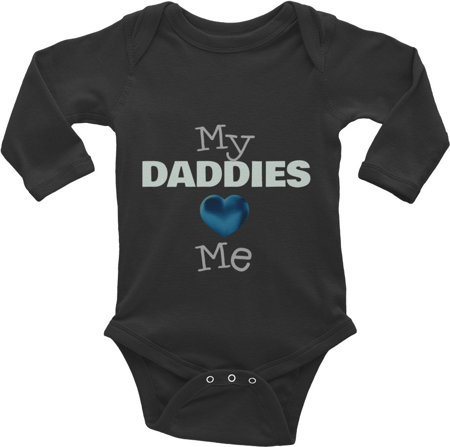 "my Daddies Love Me" - Onesies For Best Uncles (1000x1000), Png Download
