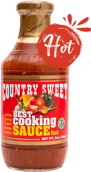 Hot Sauce - Country Sweet Sauce, Mild - 21 Oz (312x581), Png Download
