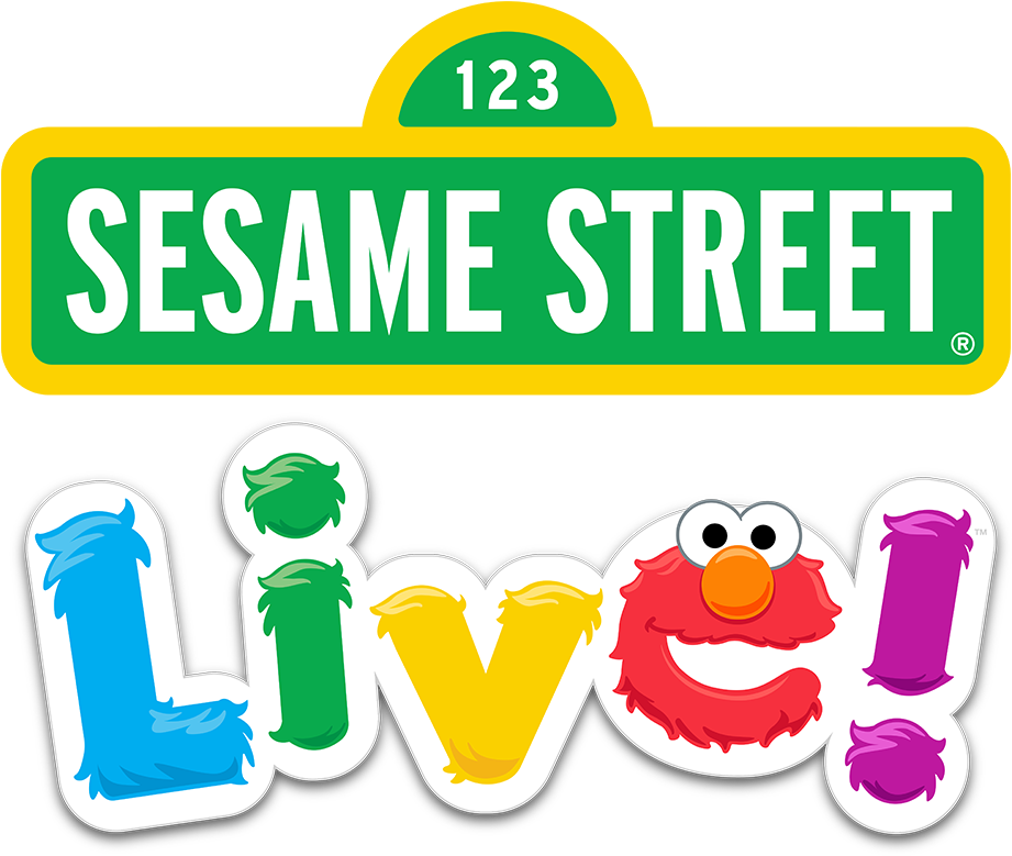 View Larger Image Sesame Street Live Logo - Sesame Street Live Let's Party (920x854), Png Download