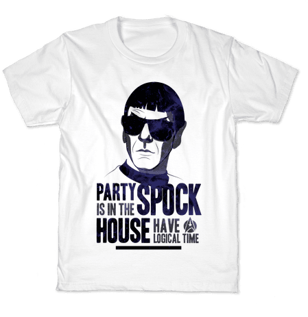 Party Spock Kids T-shirt - Cold War Kids Shirt (484x484), Png Download