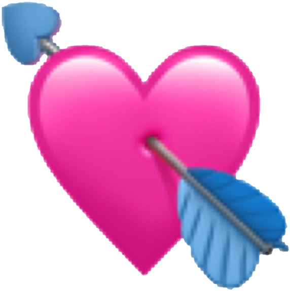 Ios Hearts Spin Edit - Heart Emoji Whatsapp Png (1024x764), Png Download
