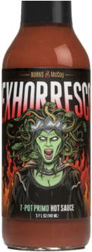 Photo Courtesy Of Burns & Mccoy - Burns Mccoil Exhoreac Hot Sauce (480x360), Png Download