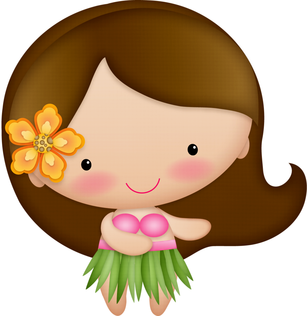 Tropics Clipart Dancer - Luau Clipart (997x1024), Png Download