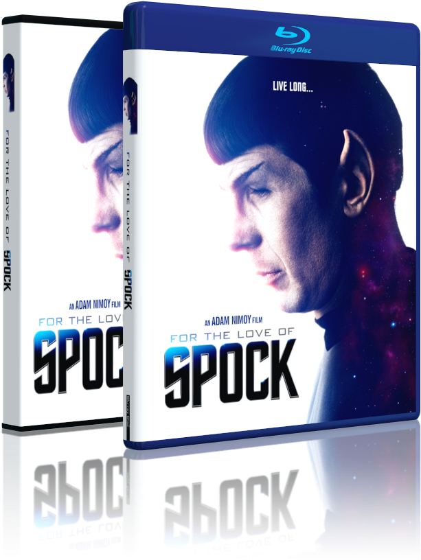"for The Love Of Spock" Celebrates The 50th Anniversary - Love Of Spock Blu Ray (691x864), Png Download