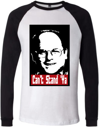 Seinfeld Inspired Men's Raglan - T-shirt (330x480), Png Download