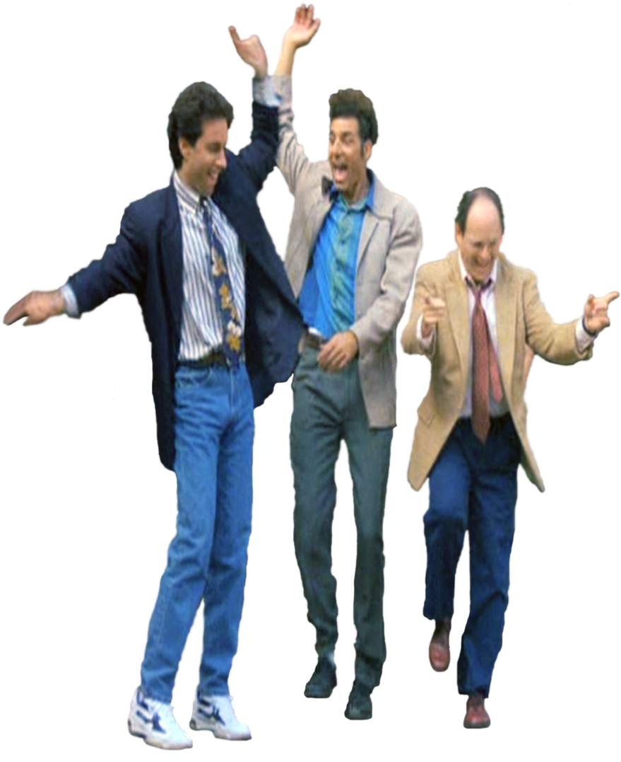 Cause The Murderer Struck Again - Seinfeld Transparent (1250x1250), Png Download