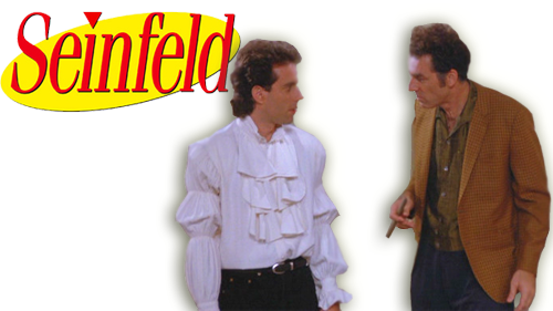 Seinfeld-1 - Poster: Poster: Poster Of Seinfeld, 17x11in. (500x281), Png Download