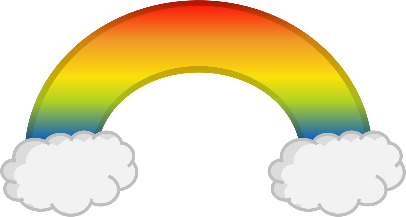Rainbow New - Portable Network Graphics (1644x880), Png Download
