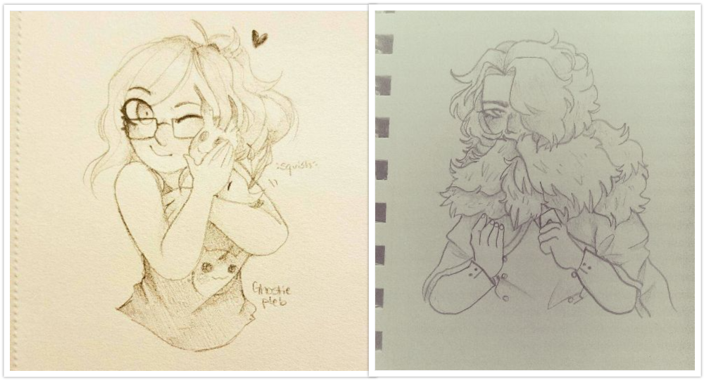 Traditional Commissions Open By Ghostiepleb On Deviantart - Sketch (1024x768), Png Download