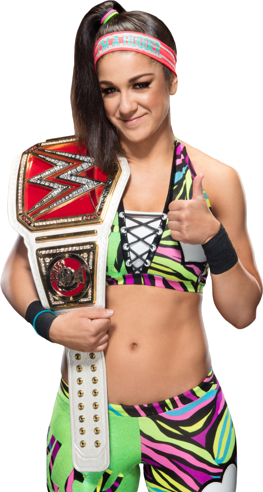 Bayley - Bayley Raw Women Champion (841x1570), Png Download