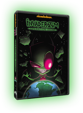 A “best Of” Dvd Set “invader Zim - Nickelodeon Invader Zim Dvd (323x400), Png Download