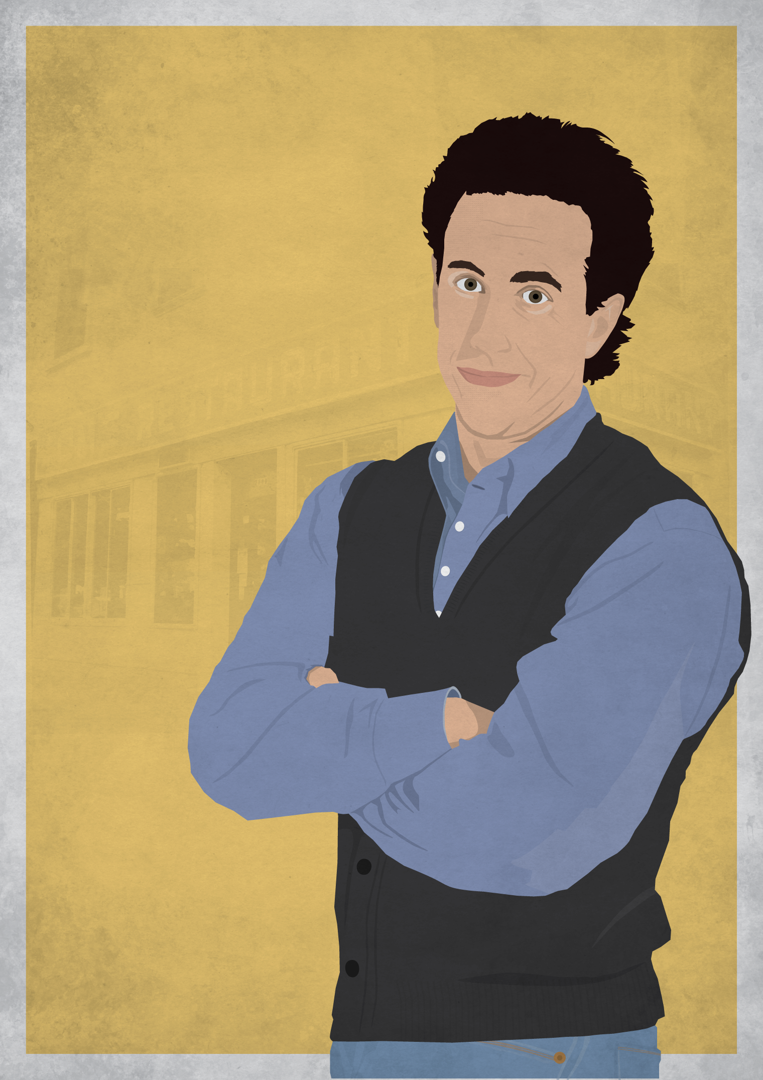 Image Of Designfeld - Seinfeld (1520x2151), Png Download