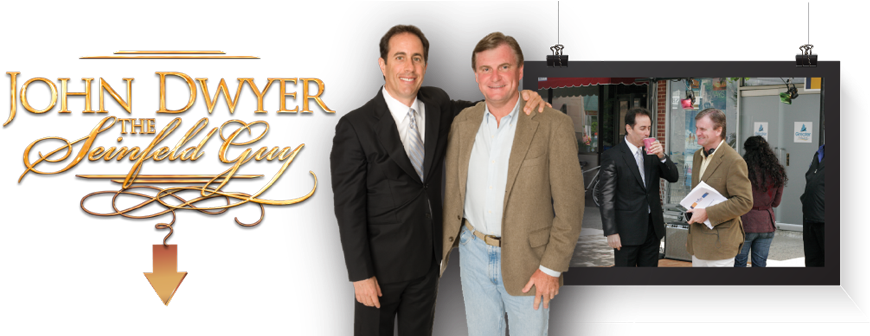 Jerry Seinfeld Refers To John Dwyer As “the Best Marketing - Formal Wear (900x335), Png Download