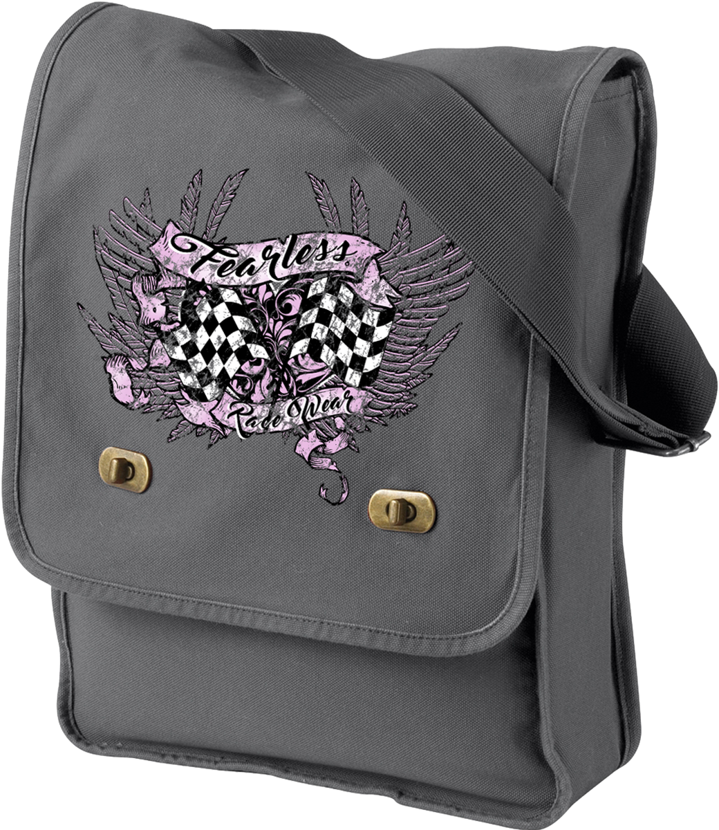 Flyin Fearless Flags Canvas Cross Body Bag - Field Bag (1220x1220), Png Download