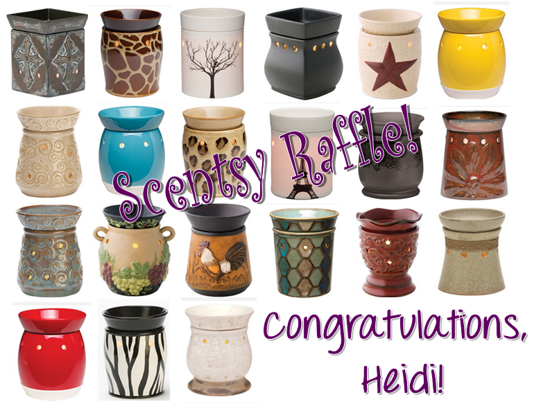 Scentsy Raffle Winner - Scentsy Deluxe Warmer (zebra Deluxe Warmer) (779x603), Png Download