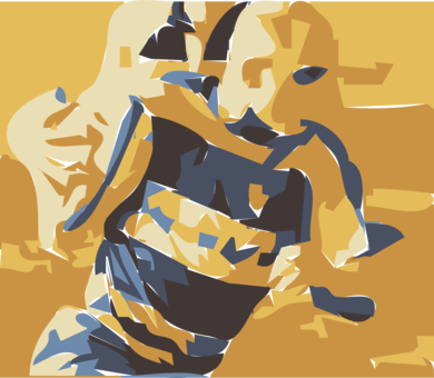 Rugby American Football Scrum - Rugby Football (390x340), Png Download