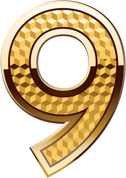 Gold Number, Art Images, Clip Art, Art Pictures, Illustrations - Gold Number 0 (422x600), Png Download