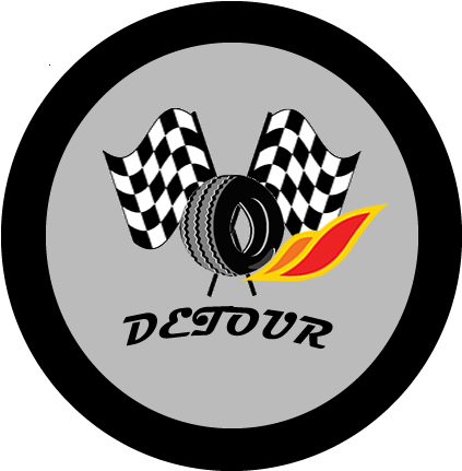 Logo Design By Bayley For Detour Wheels Pte Ltd - Lightning Mc Queen Flag (500x500), Png Download