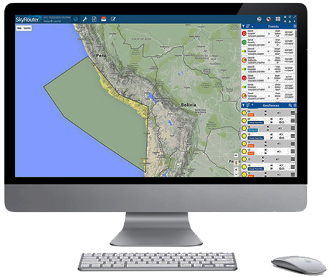 Download Computer With A Map On The Screen - Computer PNG Image with No ...