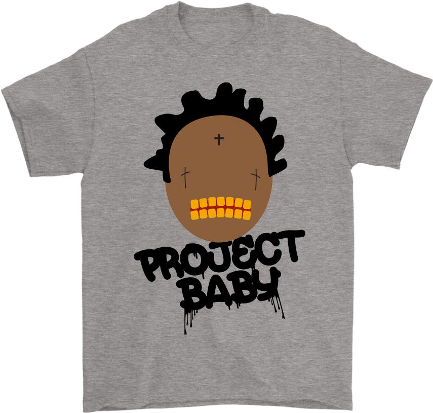 Kdkblk Kodak Black Project Baby Rap T Shirt - Project Baby Shirt (1024x1024), Png Download