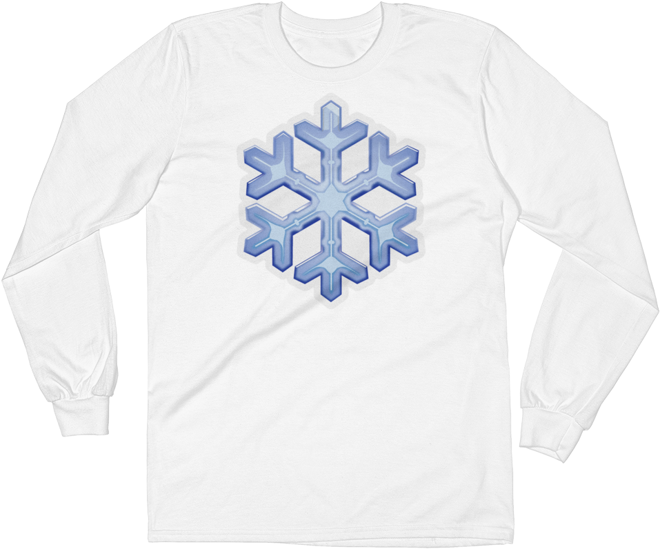 Men's Emoji Long Sleeve T-shirt - T-shirt (1000x1000), Png Download