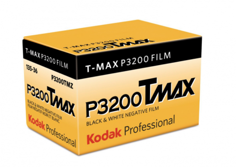 Kodak Professional T-max P3200 35mm - Tmax P3200 Box (480x480), Png Download