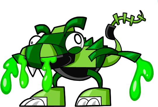 Glorp Corp Max Without Background - Mixels (574x382), Png Download