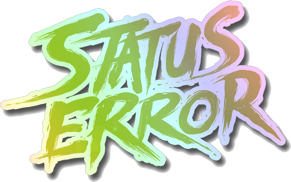 Se Coloured Chrome Sticker - Calligraphy (1350x1350), Png Download