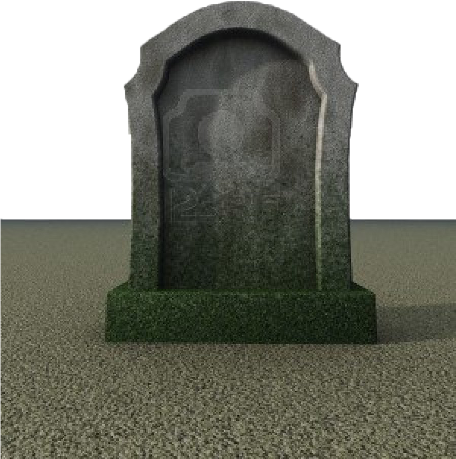 Blank Gravestone Png - Blank Tombstone Png (900x921), Png Download