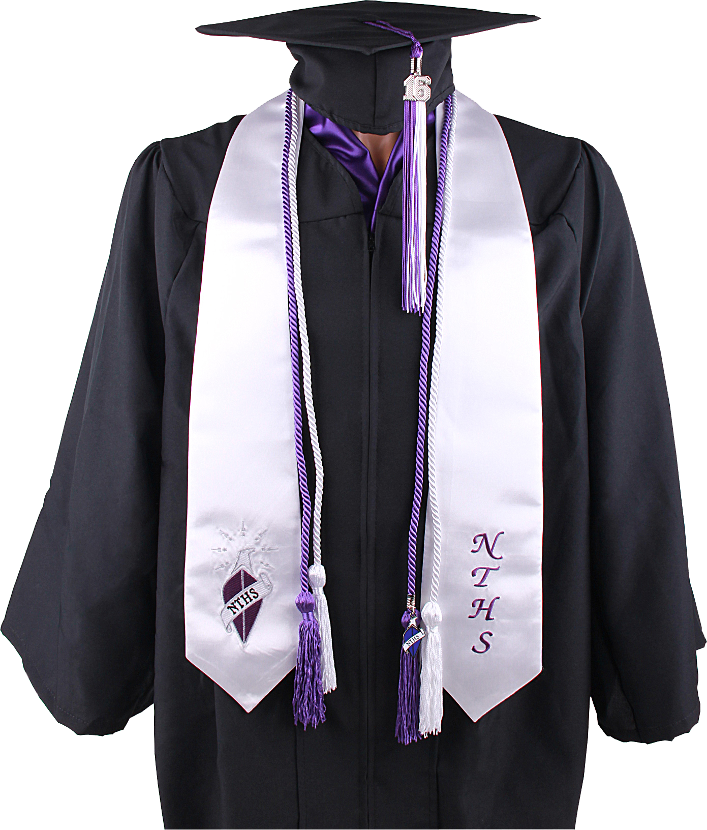 Graduation Set - National Technical Honor Society Cords (1391x1632), Png Download