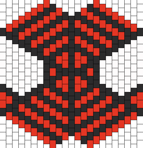 Spiderman Kandi Mask Bead Pattern - ฮิ ส โต แก รม (482x499), Png Download