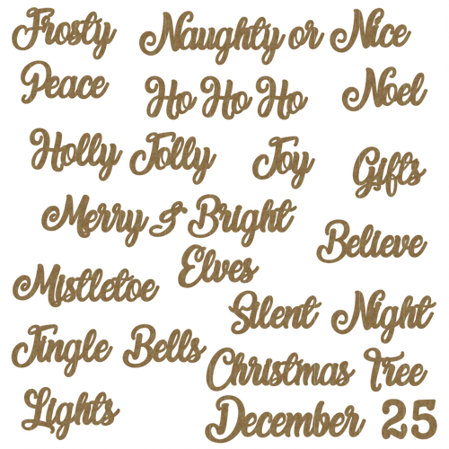 Christmas Sentiments (500x500), Png Download