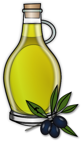 Olive Oil Clipart Png (342x591), Png Download