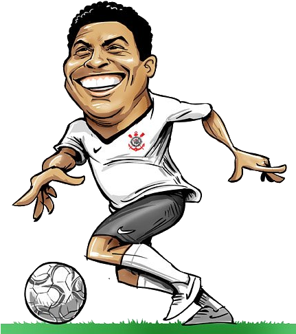 Ronaldo 9, Football Couple Pictures, Classic Rock, - Corinthians (430x496), Png Download