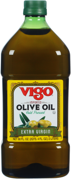 Vigo Olive Oil, Extra Virgin - 68 Fl Oz (300x750), Png Download