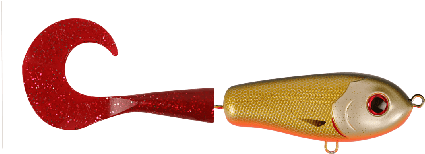 Strike Pro Wolf Tail C041 Dirty Roach - Strike Pro Wolf Tail Shitty Roach - Red 23cm/106g - (434x434), Png Download