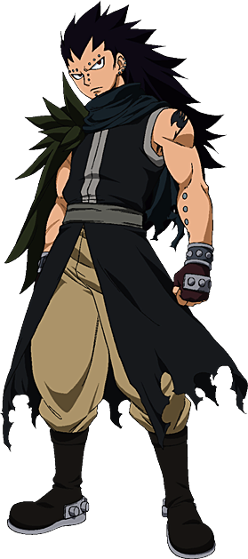 Gajeel Redfox - Fairy Tail Gajeel (279x629), Png Download