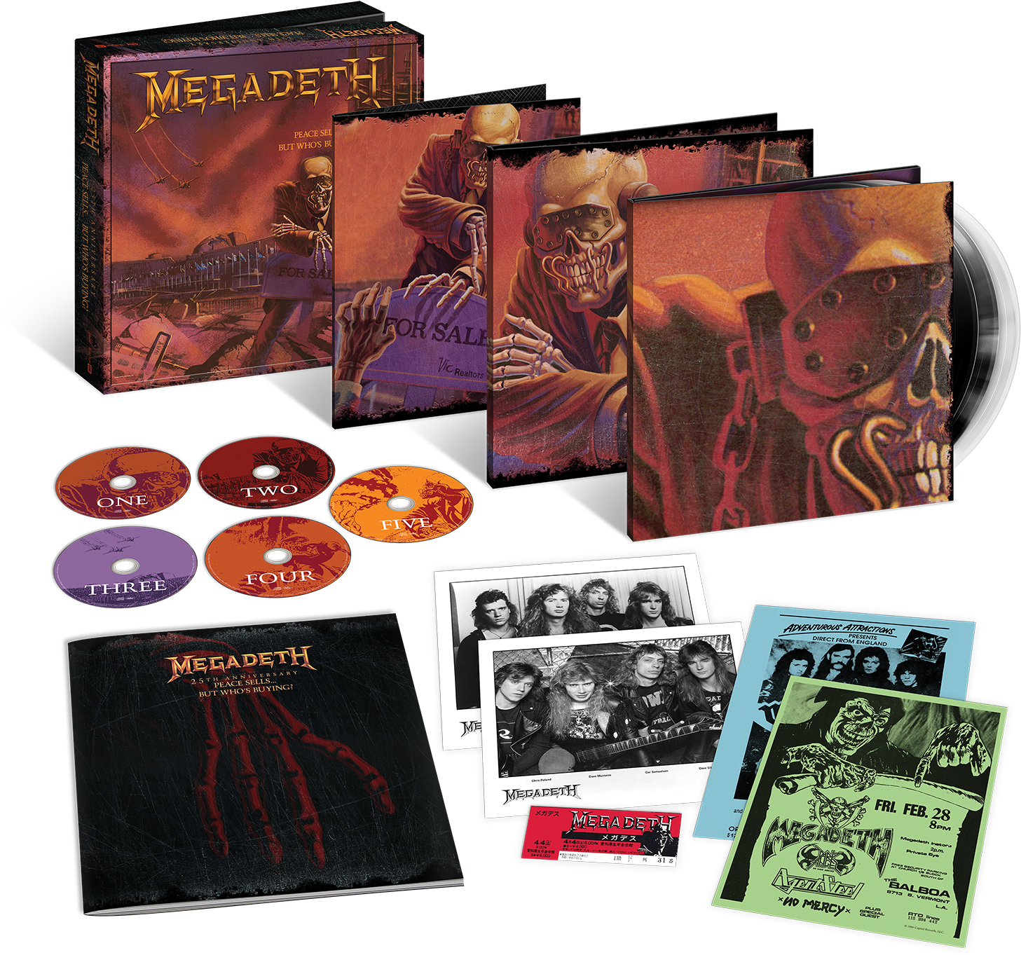 2017 0411 10330 6037 - Megadeth - Peace Sells… But Who's Buying? 25th Anniversary (1500x1500), Png Download